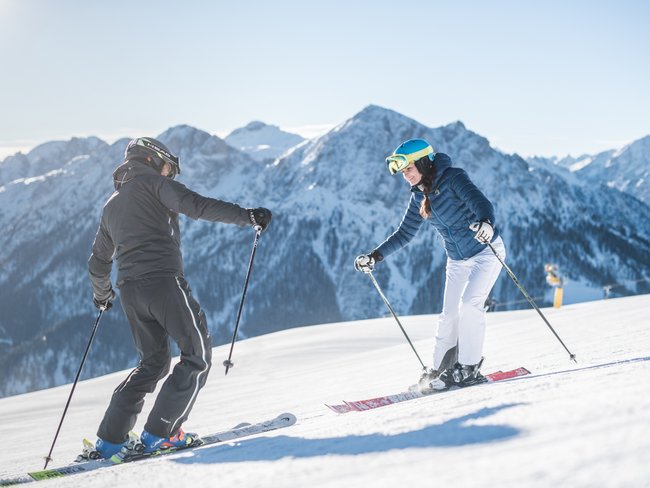 Sciare in Val Pusteria in vacanza all’Alpen Tesitin