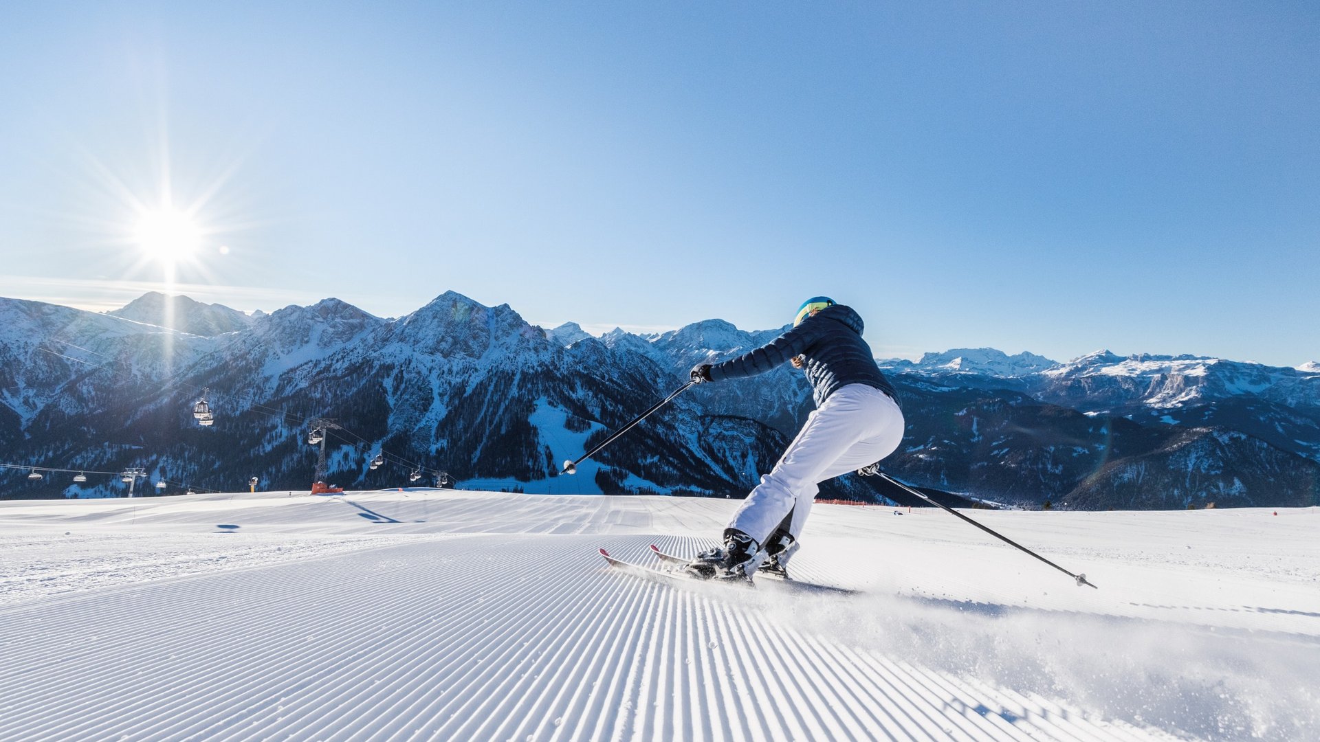 Sciare in Val Pusteria in vacanza all’Alpen Tesitin