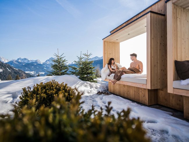 Hotel with sauna in South Tyrol: Alpen Tesitin