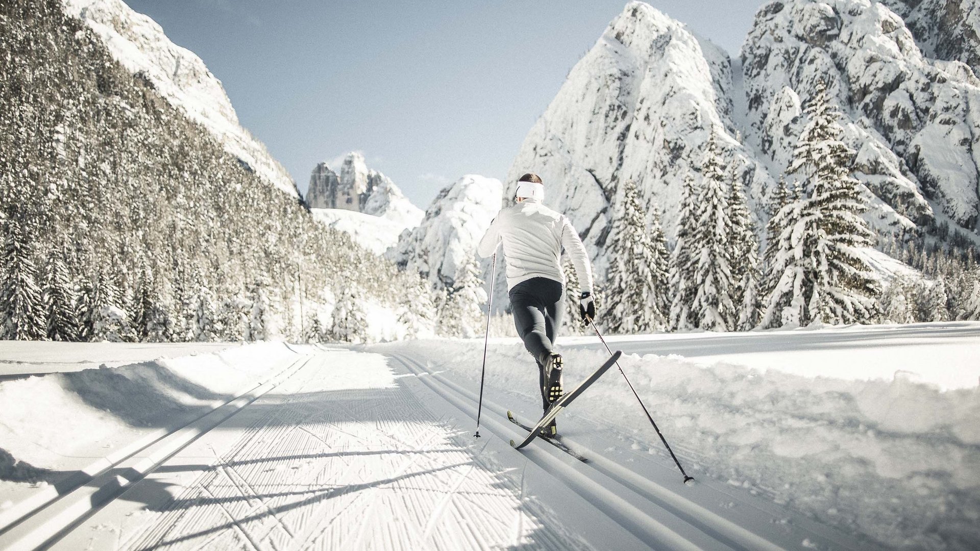 Cross-country skiing in Val Pusteria/Pustertal