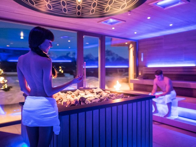 Hotel mit Sauna in Südtirol: Alpen Tesitin