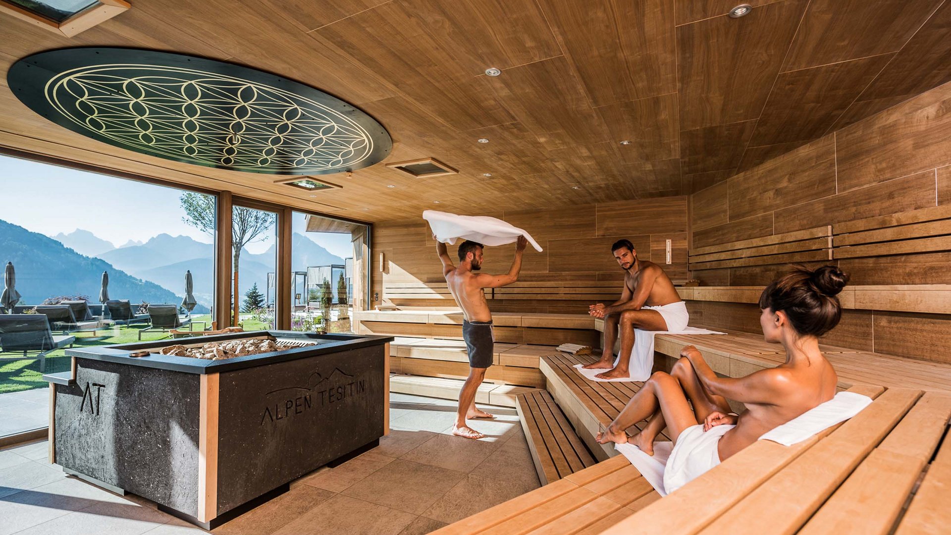 Hotel mit Sauna in Südtirol: Alpen Tesitin