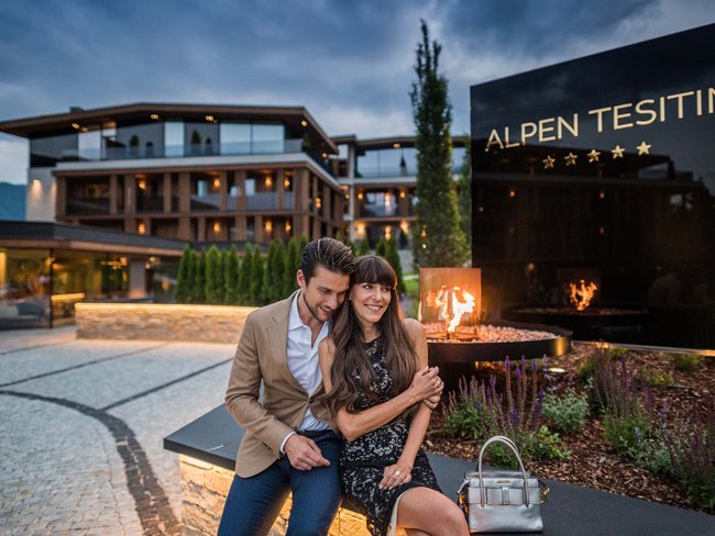 Alpen Tesitin: Ihr Hotel mit Whirlpool im Zimmer in Südtirol